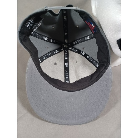 Atlanta Braves Hat Gray Snapback 9fifty‎ New Era MLB - Picture 4 of 4